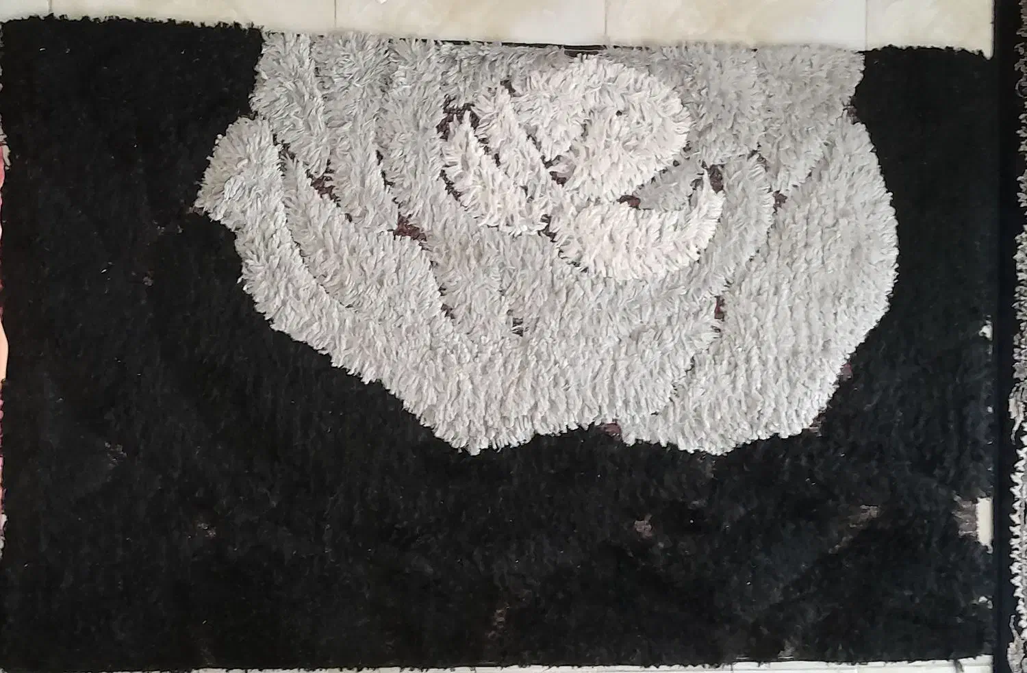 فرش شیشه طرح دار پرز بلند|فرش|پرند, فاز ۶|دیوار