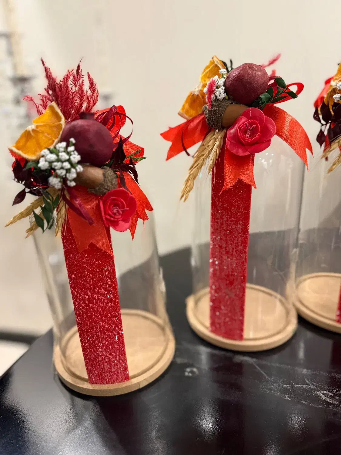 باکس شیشه ای اجیل یلدا|گل و گیاه طبیعی|ری, دیلمان|دیوار