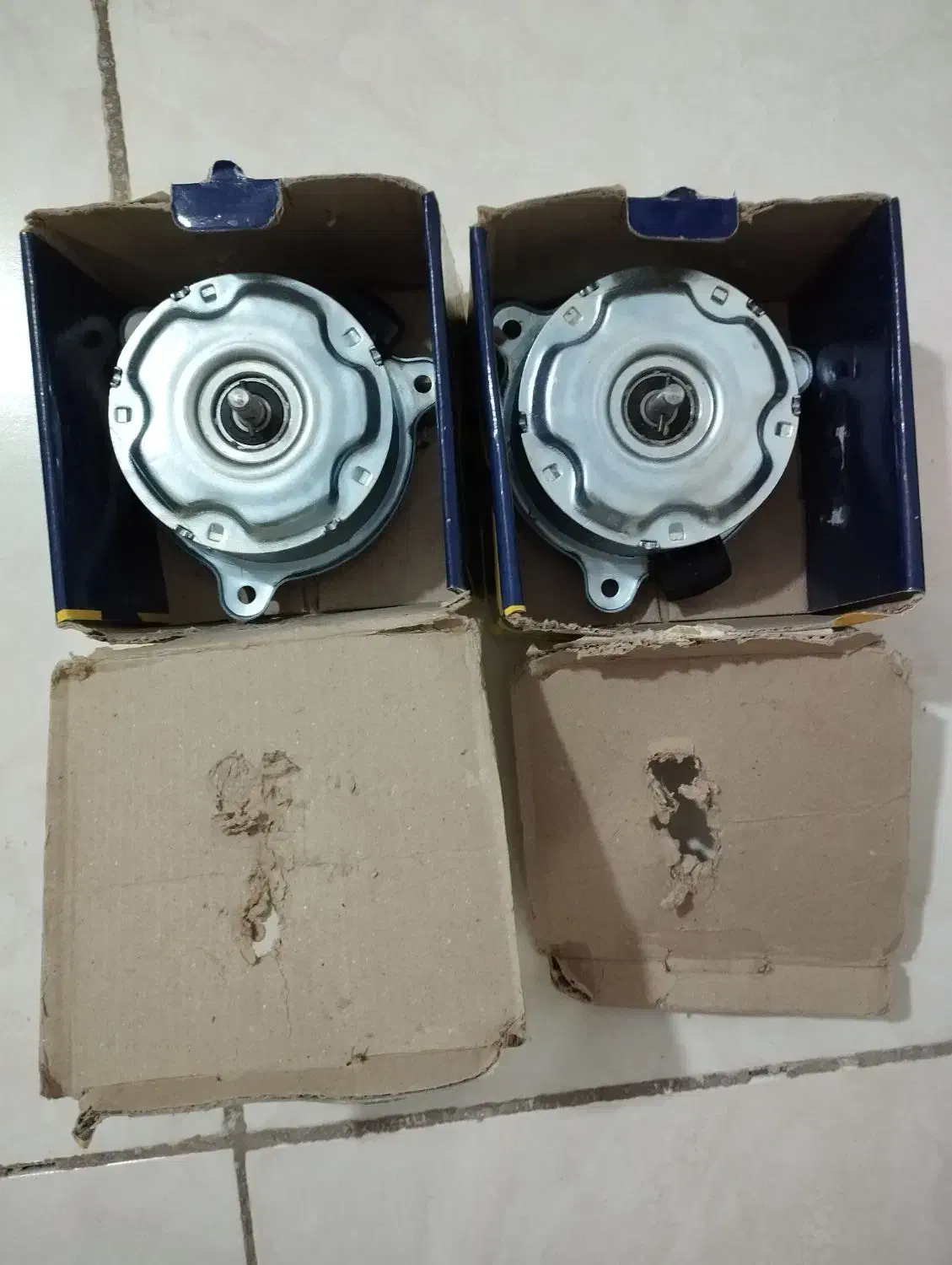 ۲عددفن و استارت وایسیووقاب توری باندو|قطعات یدکی و لوازم جانبی|رباطکریم, رباطکریم|دیوار