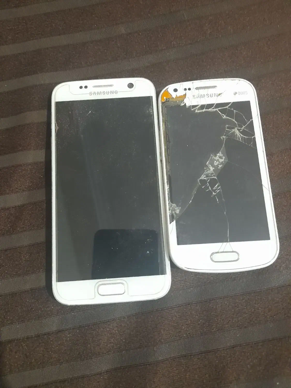 دو عدد گوشی اس۷وداوس|موبایل|مراغه, |دیوار