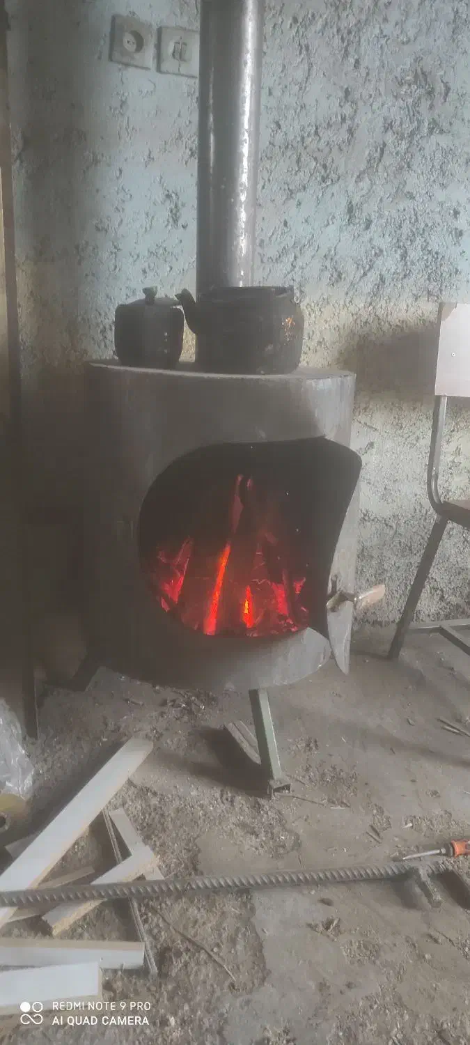 بخاری هیزمی|بخاری، هیتر، شومینه|فلاورجان, |دیوار