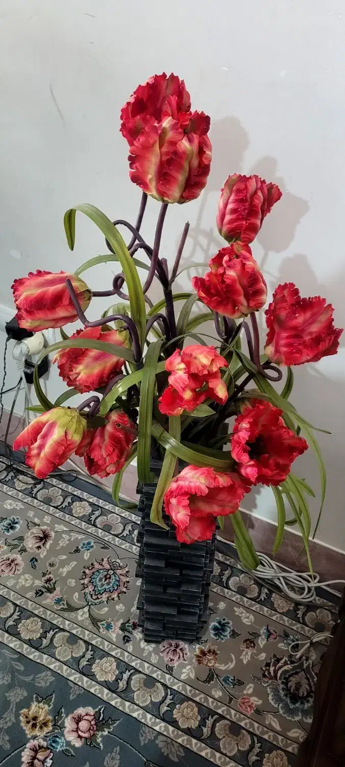 گل مصنوعی خارجی|گل مصنوعی|دورود, |دیوار