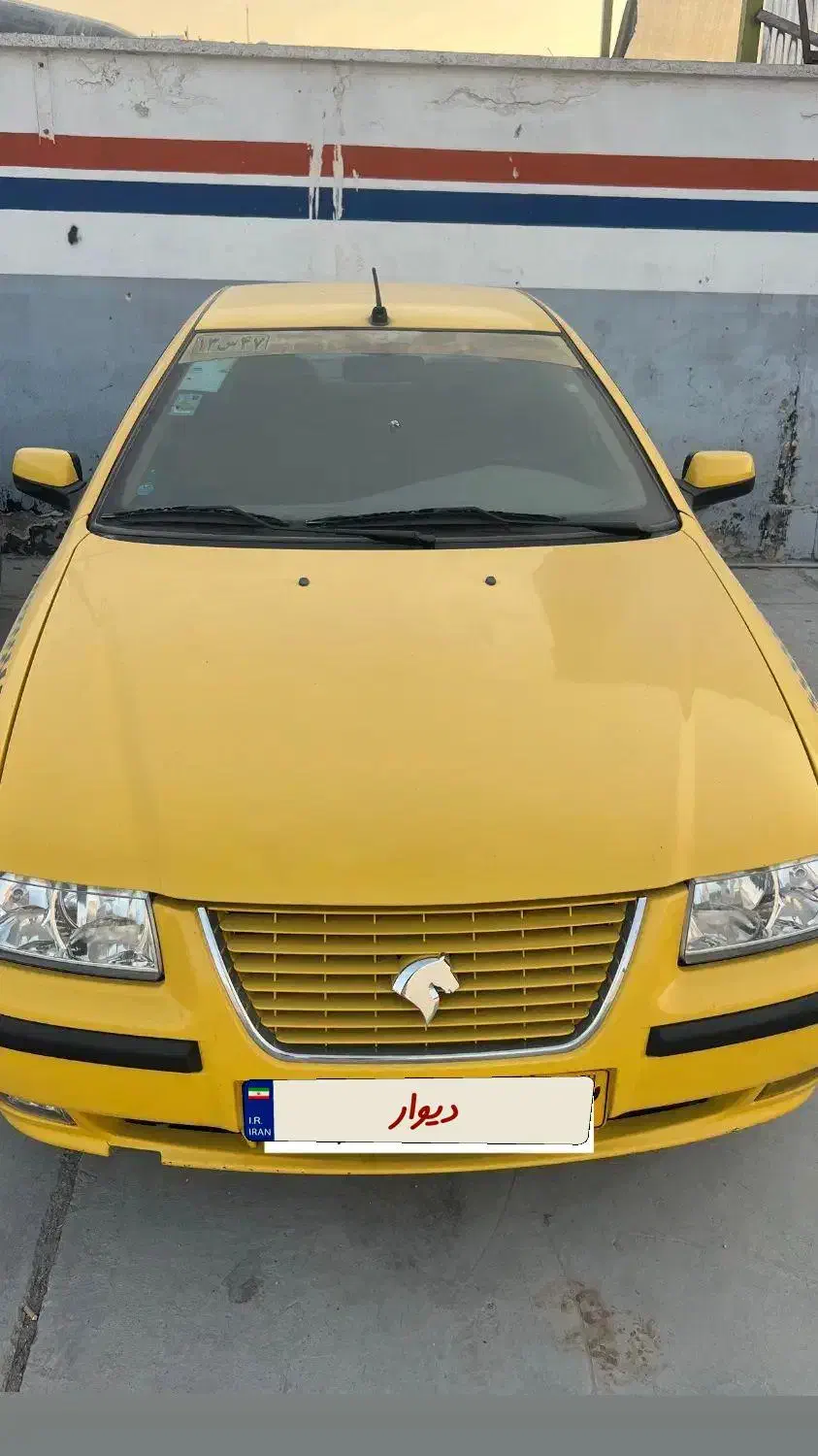 تاکسی سمند ef7 مدل آخر ۹۹ خط کمربندی مرودشت|خودرو سواری و وانت|مرودشت, پشت سایپا‎|دیوار