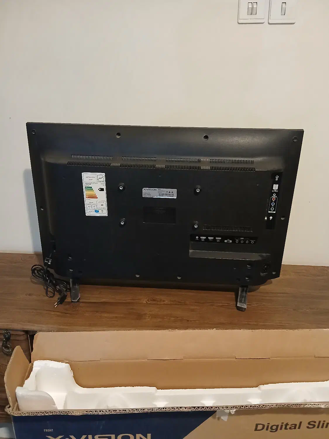 تلویزیون ایکس ویژن ۳۲ اینچ|تلویزیون و پروژکتور|تهران, ایرانشهر|دیوار