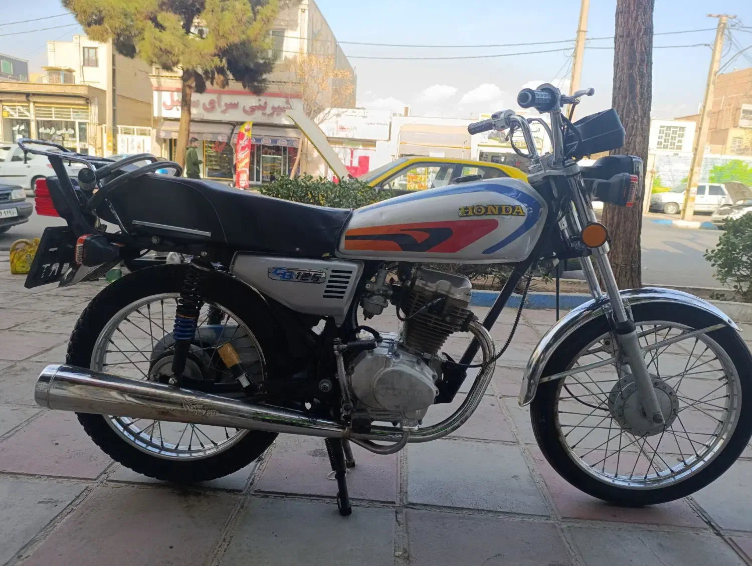 هندا ۱۲۵ مزایده سالم|موتورسیکلت|پاکدشت, پاکدشت (مامازند)|دیوار