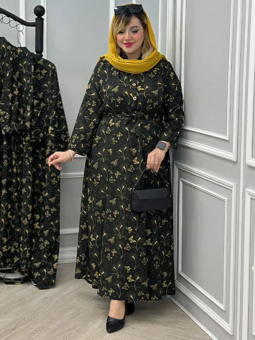 پیراهن بلند|لباس|هندیجان, |دیوار