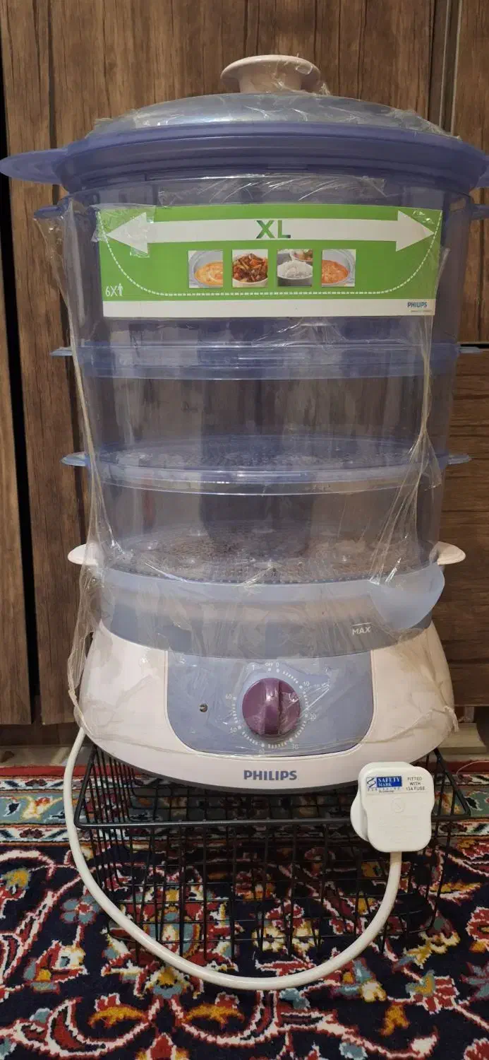 بخارپز برقی فیلیپس اورجینال مدل HD9120|اجاق گاز و لوازم برقی پخت‌وپز|تهران, سهروردی|دیوار