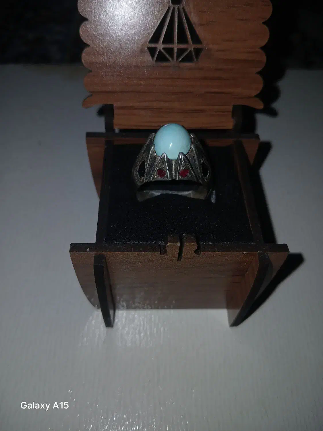 انگشتر فیروزه نیشابور عجمی (صاف)|جواهرات|اهواز, کمپلو شمالی|دیوار