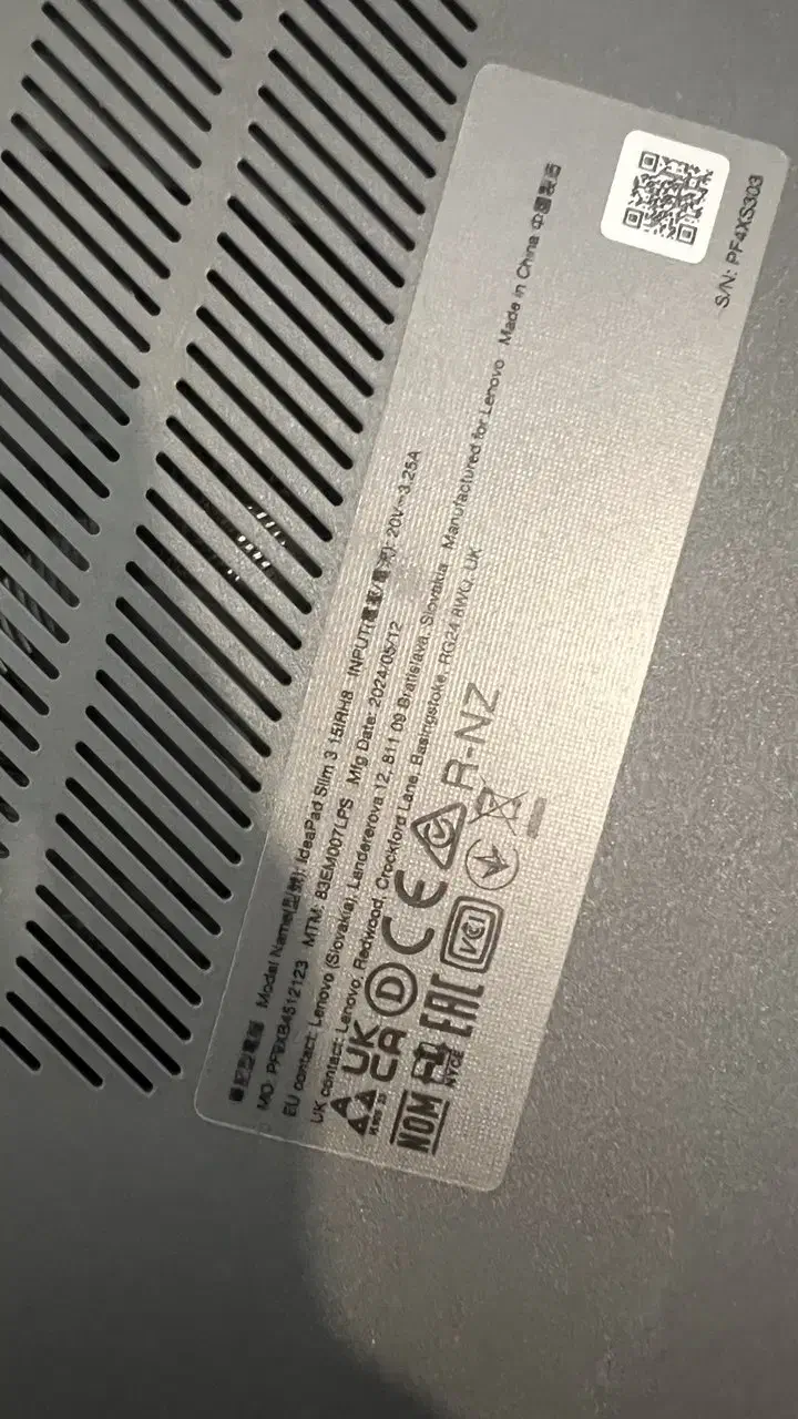 لپ‌تاپ Lenovo IdeaPad Slim 3 در حد آک با گارانتی|رایانه همراه|اصفهان, جلالیه|دیوار