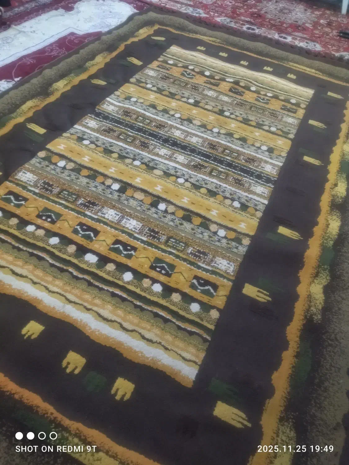 گلیم فرش|گلیم، جاجیم، گبه|همدان, |دیوار