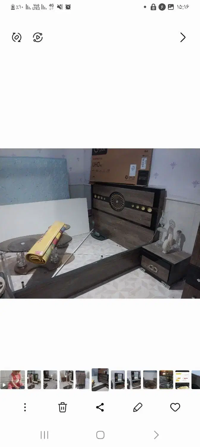 سرویس خواب ۲نفره|تخت و سرویس خواب|قم, شهرک امام حسین|دیوار