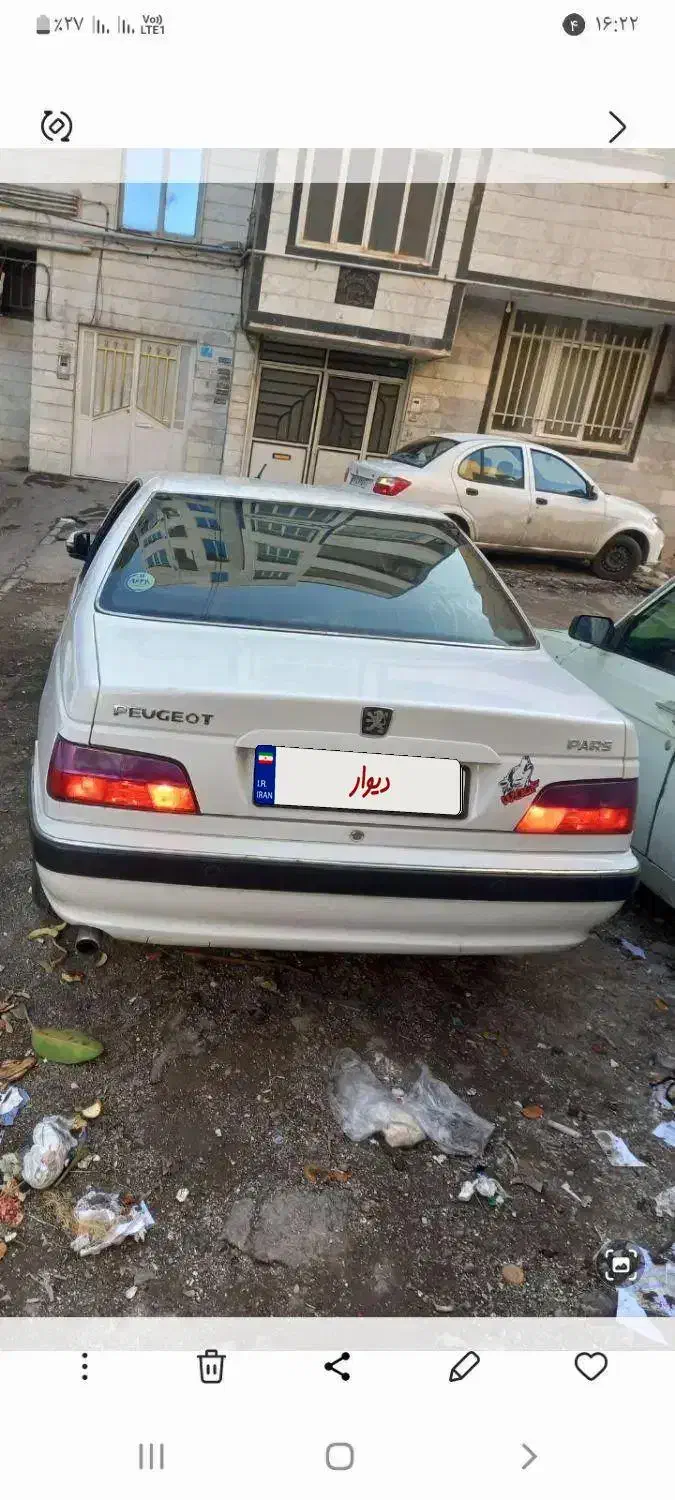 پژو پارس تیوفایو|خودرو سواری و وانت|قدس, شهر‌قدس|دیوار