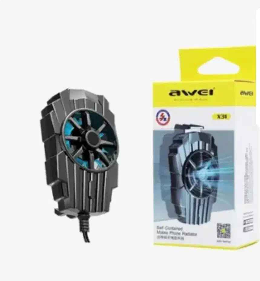 فن خنک کننده موبایل Awei X31|لوازم جانبی موبایل و تبلت|قم, ارم|دیوار
