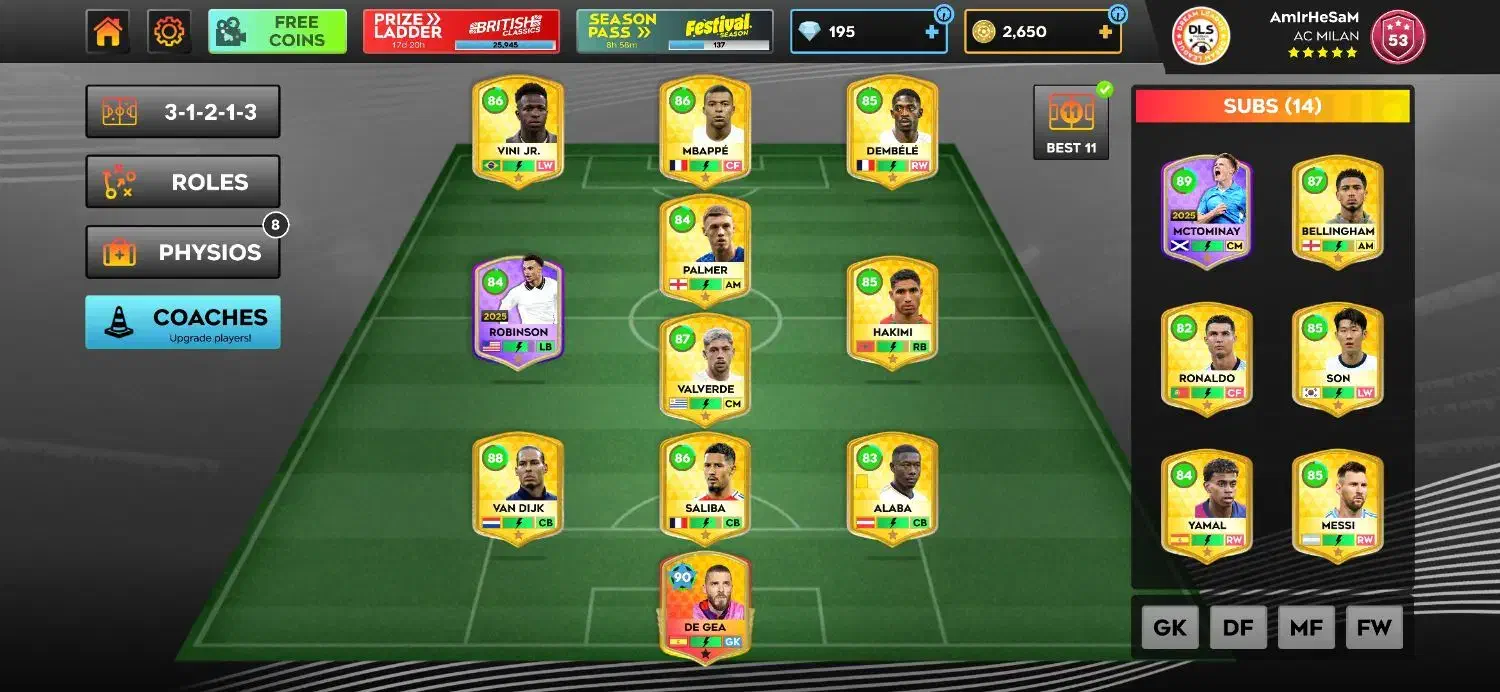 اکانت دریم لیگ|کنسول، بازی ویدئویی و آنلاین|باقرشهر, |دیوار