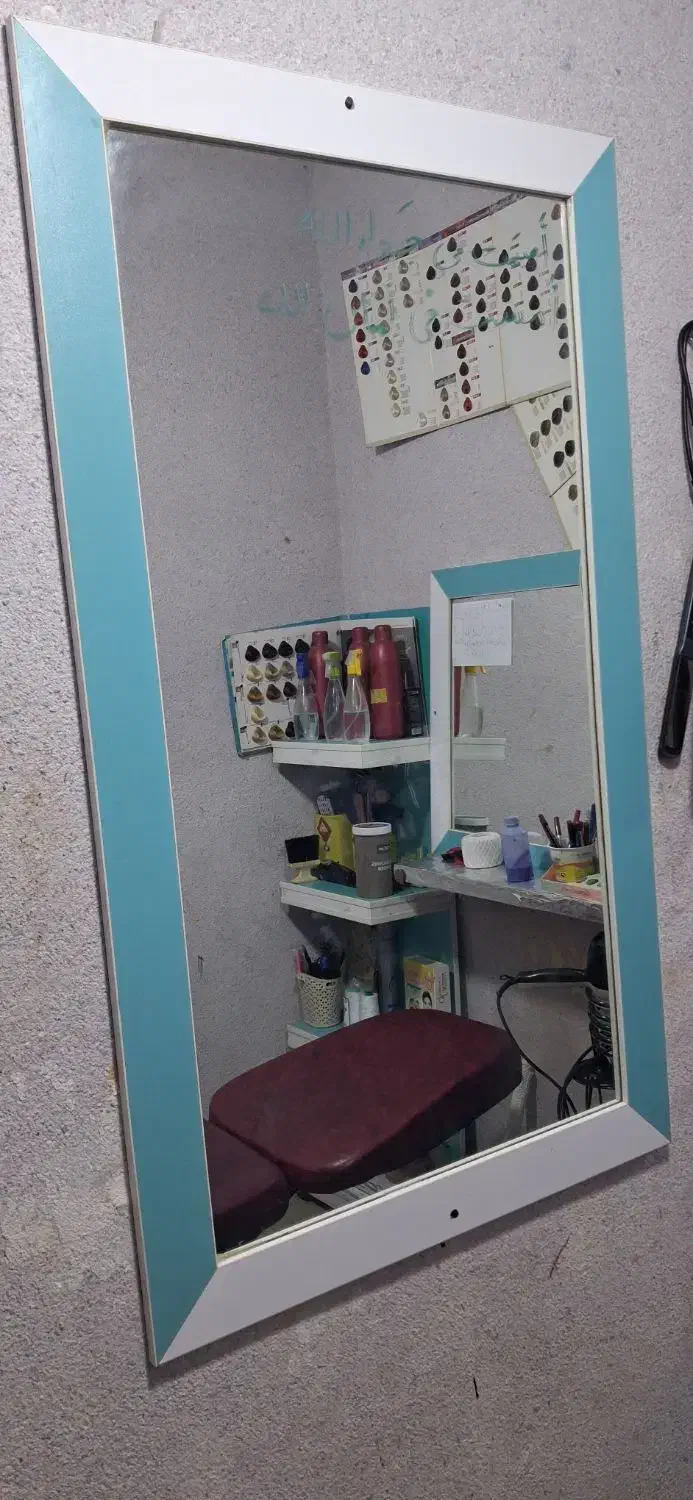 اینه ۱متردر۲متر باقاب گلس|آینه|بندرعباس, |دیوار