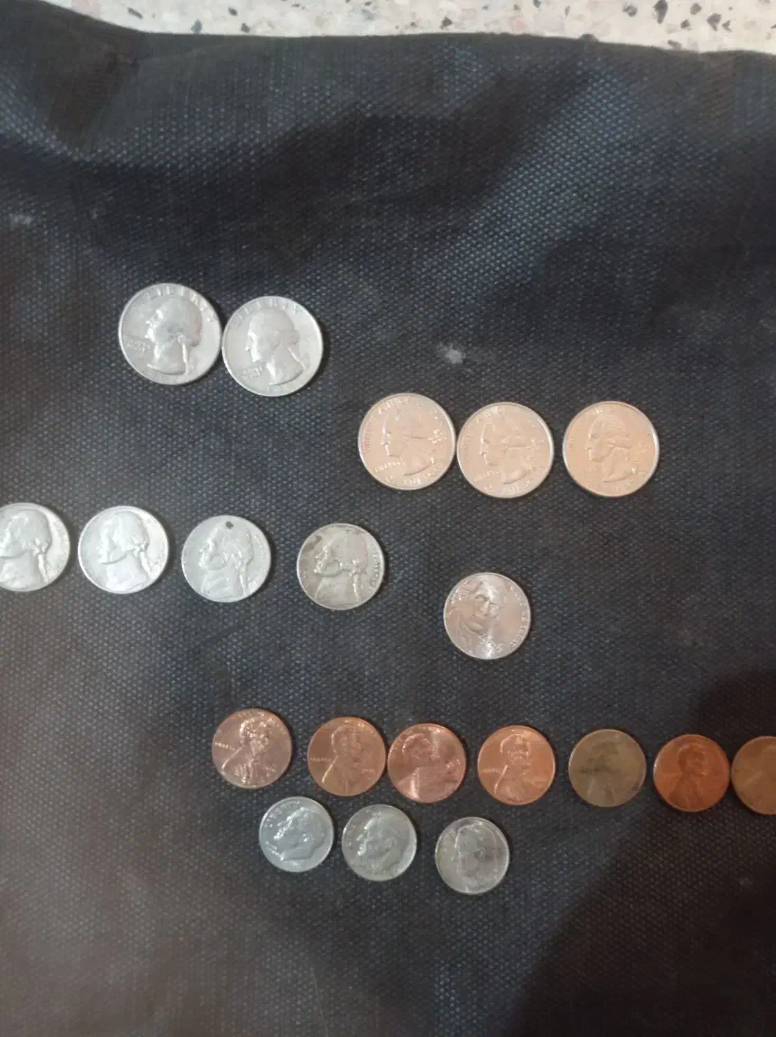 تعدادی سکه دلار یورو پژو مکزیک و ....|کلکسیون سکه، تمبر، اسکناس|مشهد, حجاب (شهرک غرب)|دیوار