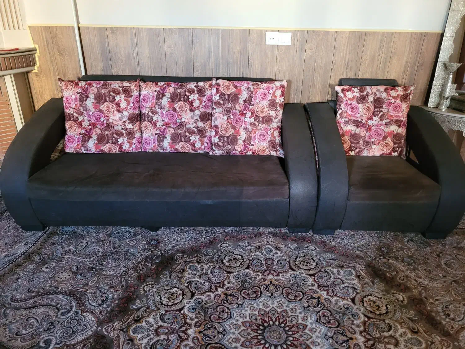 مبل هفت نفره،میز نهار خوری ، بوفه|مبلمان خانگی و میز عسلی|سیرجان, |دیوار