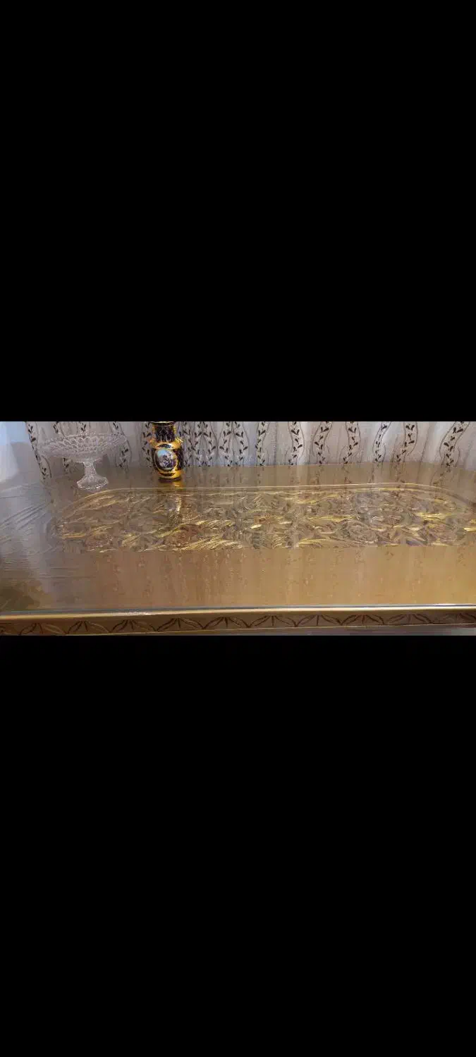 میز بزرگ وصندلی چوبی|میز و صندلی غذاخوری|یزد, |دیوار