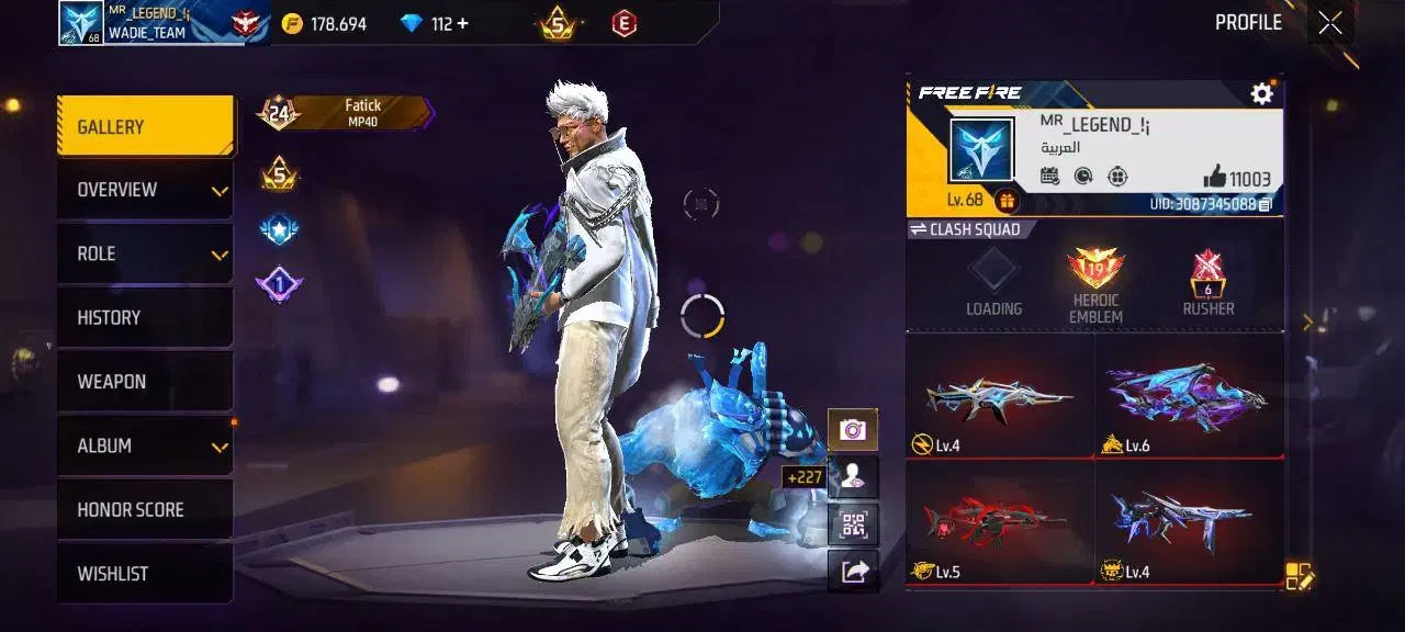 اکانت فری فایر|کنسول، بازی ویدئویی و آنلاین|تهران, مولوی|دیوار