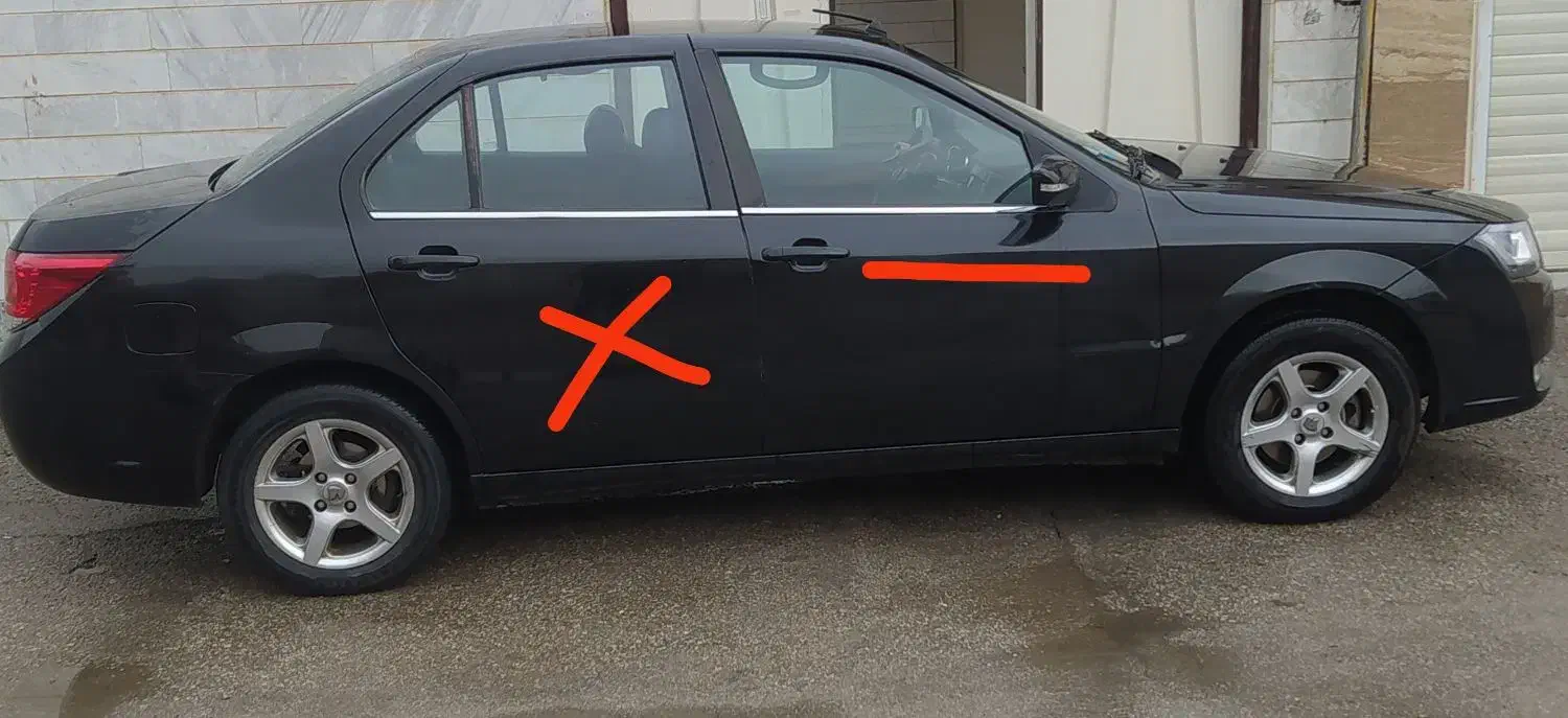 دنا مشکی کارمندی مدل ۹۴|خودرو سواری و وانت|نورآباد, |دیوار