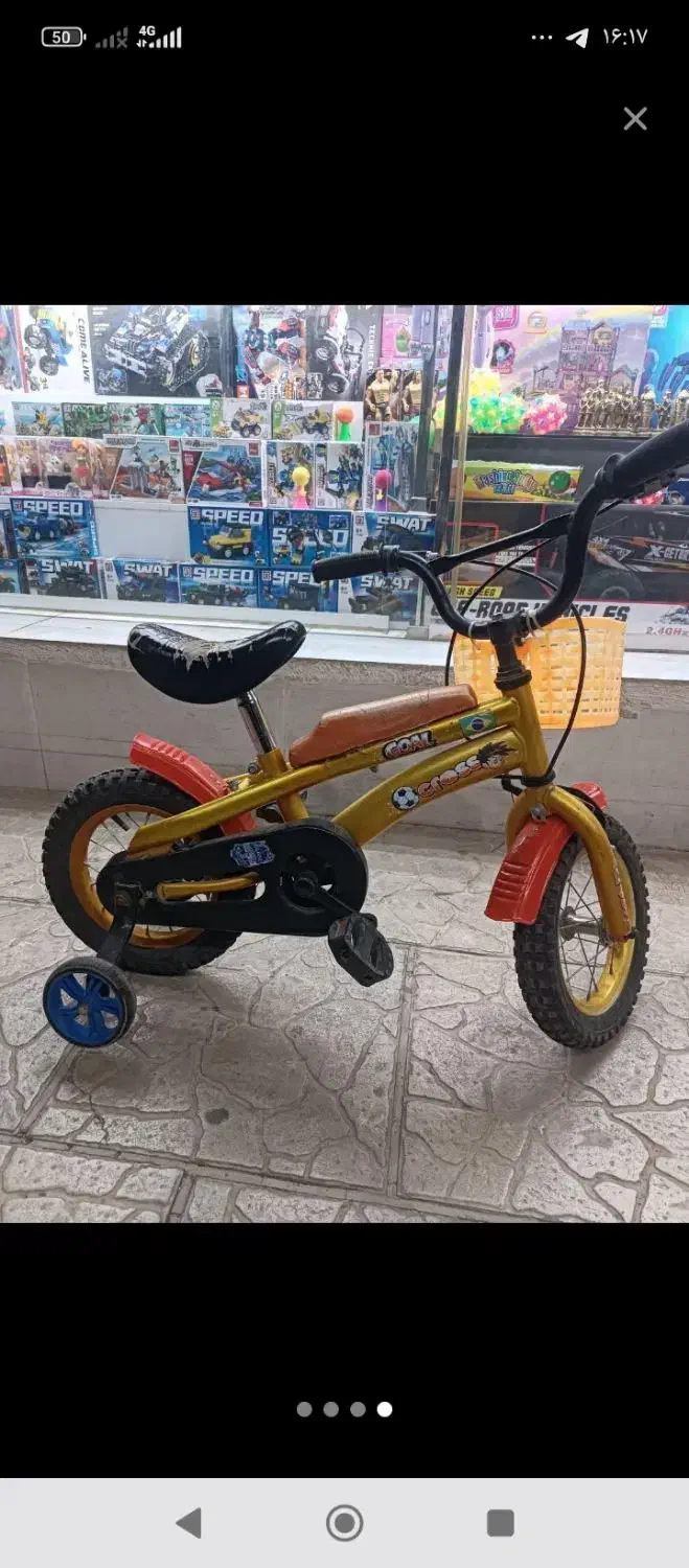 دوچرخه نوستالژی کودک|دوچرخه، اسکیت، اسکوتر|شیراز, رکنآباد|دیوار