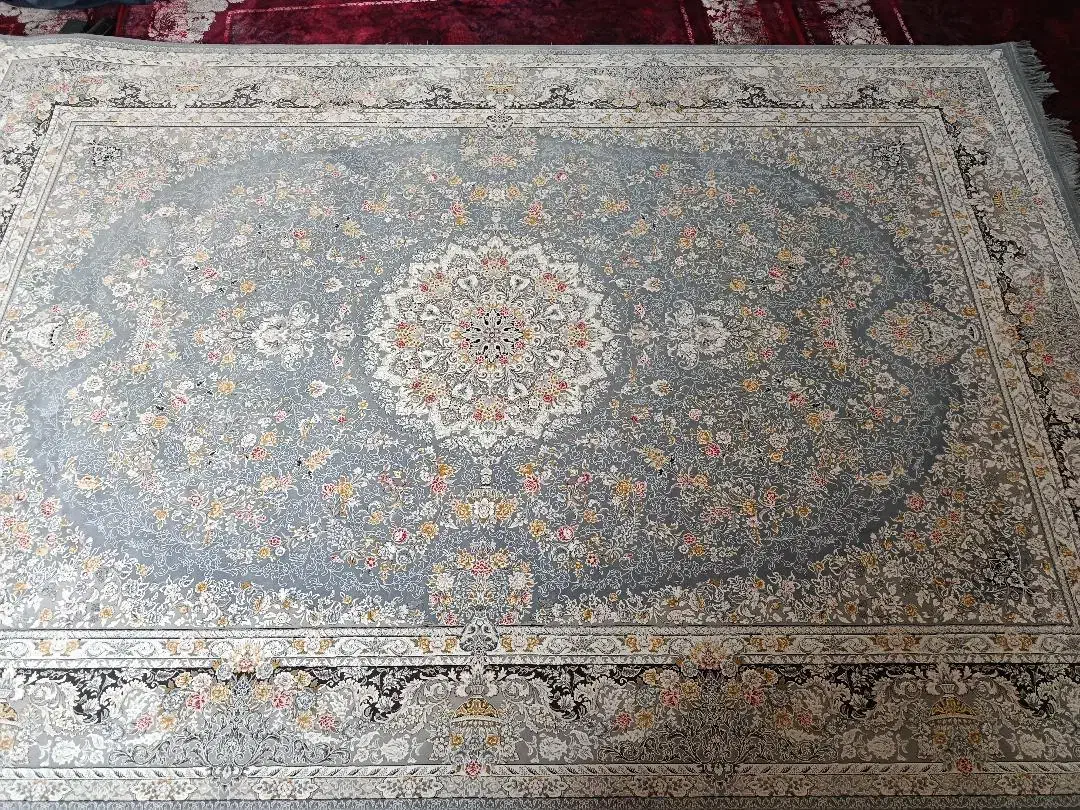 فرش ماشینی ۱۲۰۰شانه ۳۶۰۰تراکم گل برجسته|فرش|بهار, |دیوار