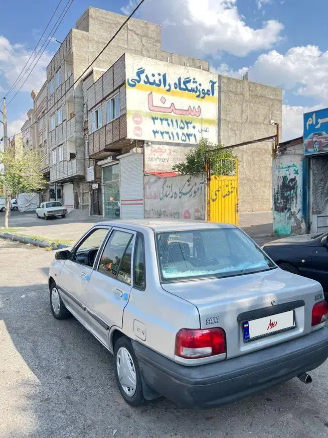 پراید مدل ۸۸ دوگانه کارخانه بدون جوش|خودرو سواری و وانت|تبریز, |دیوار