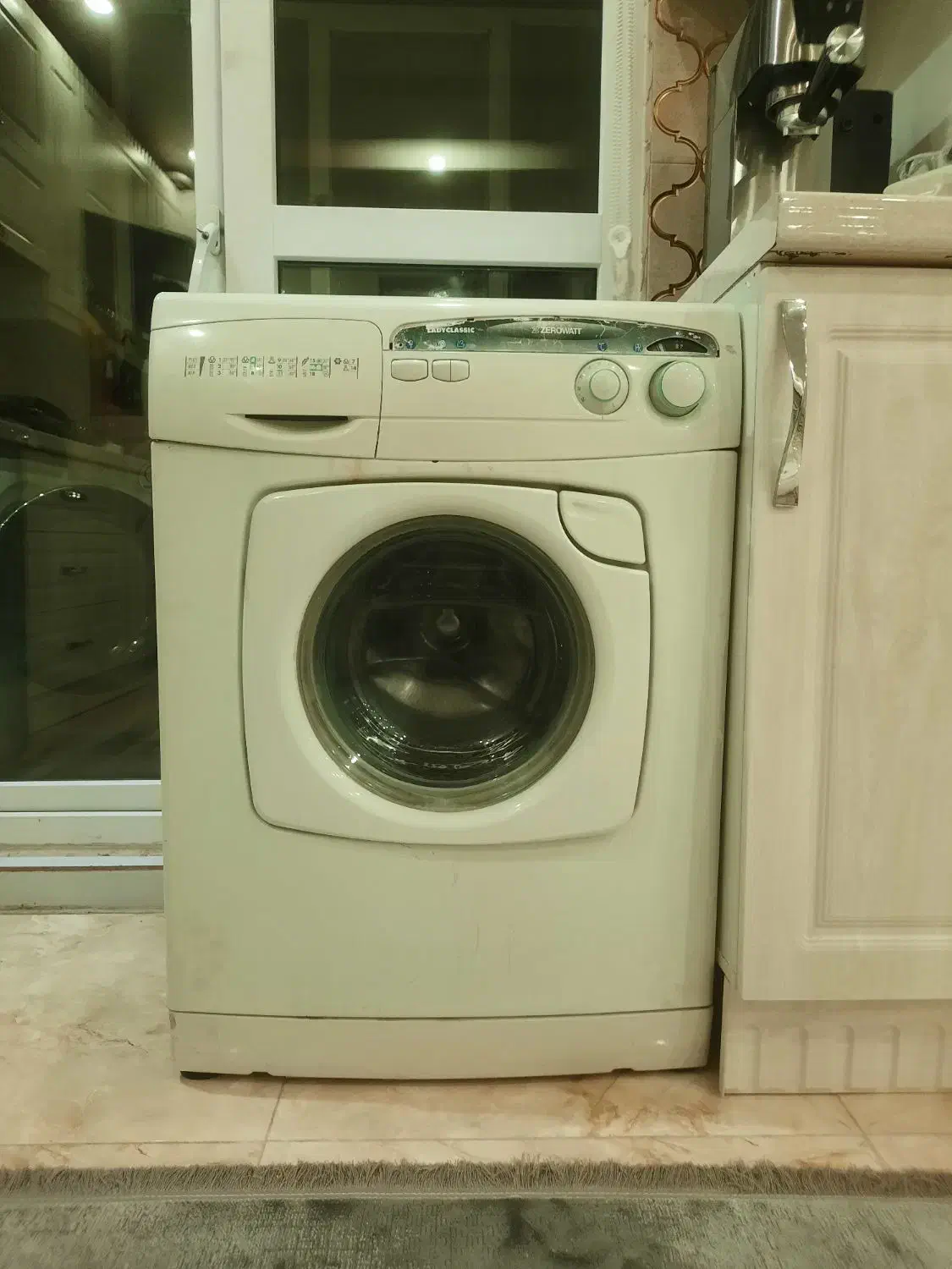 لباسشویی زیرووات اصل ایتالیا|ماشین لباسشویی و خشک‌کن لباس|محمدیه-قزوین, |دیوار