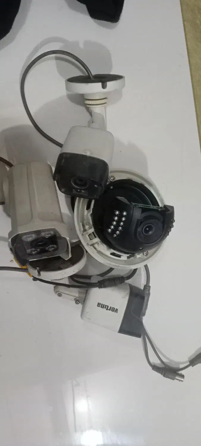 چهار عدد دوربین|دوربین مداربسته|قم, شاه سید علی|دیوار