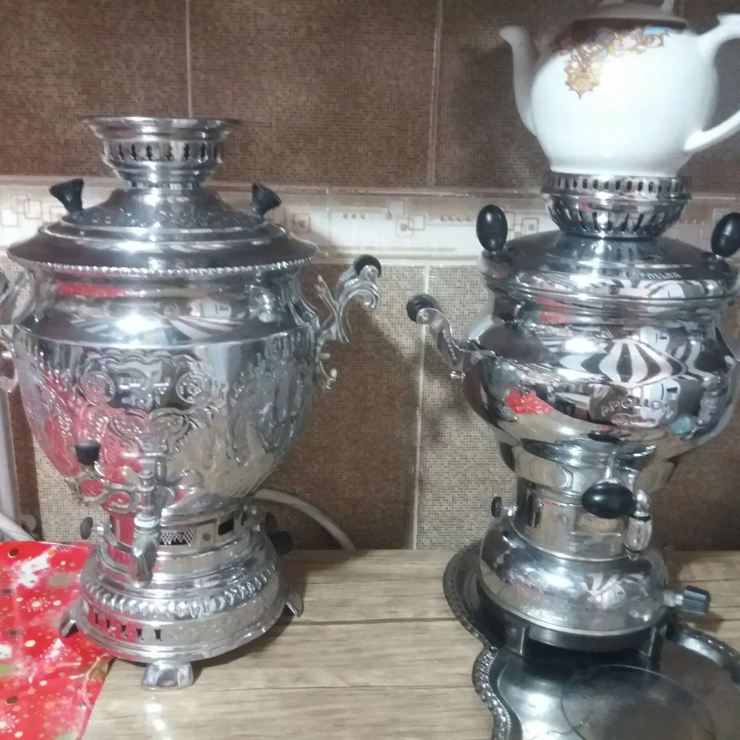 سماورگازی|سماور، چای‌ساز، قهوه‌ساز|شاهین دژ, |دیوار