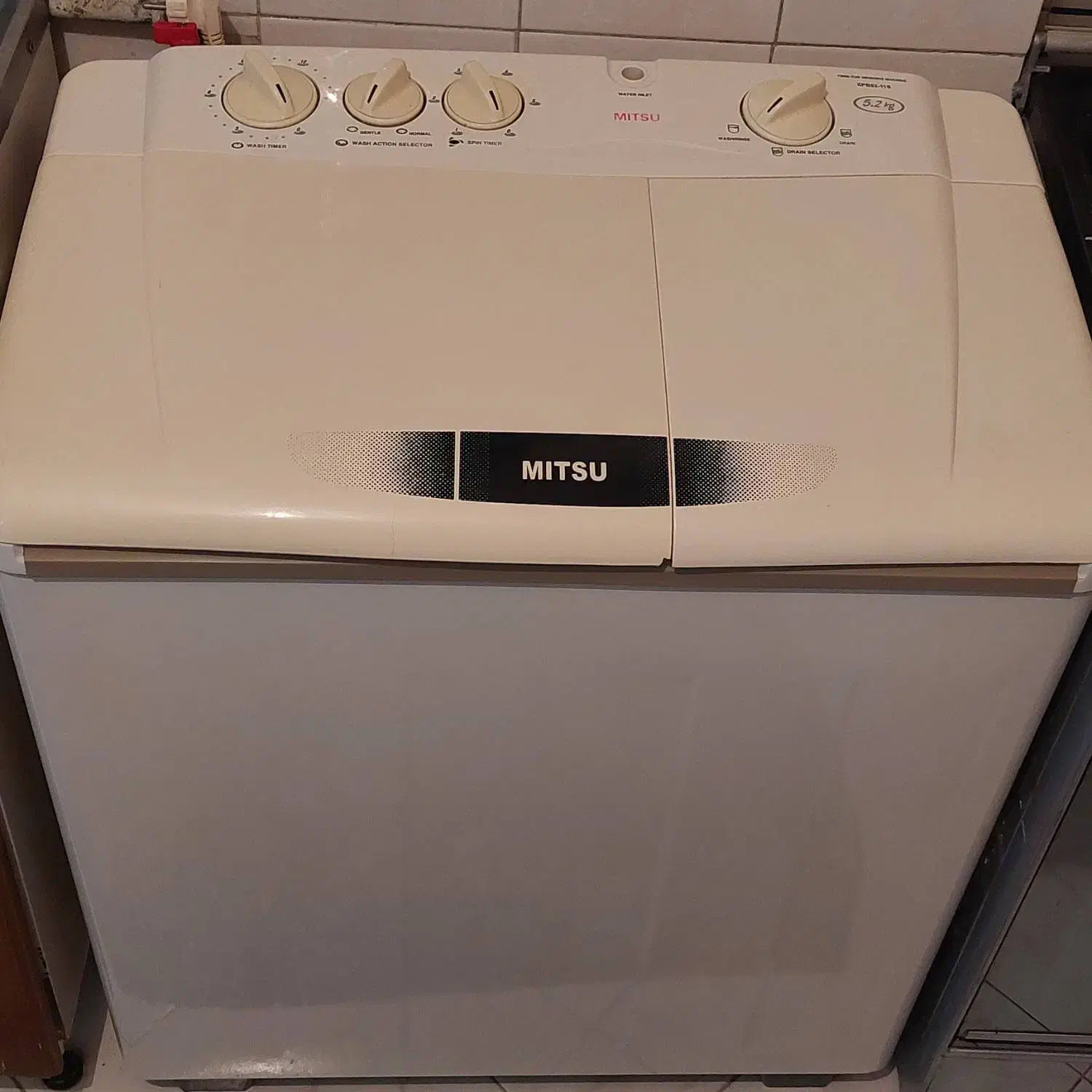 لباسشویی دو قولو میتسو (ژاپن) قدرت بالا ، ۵ کیلویی|ماشین لباسشویی و خشککن لباس|تهران, ابوذر|دیوار