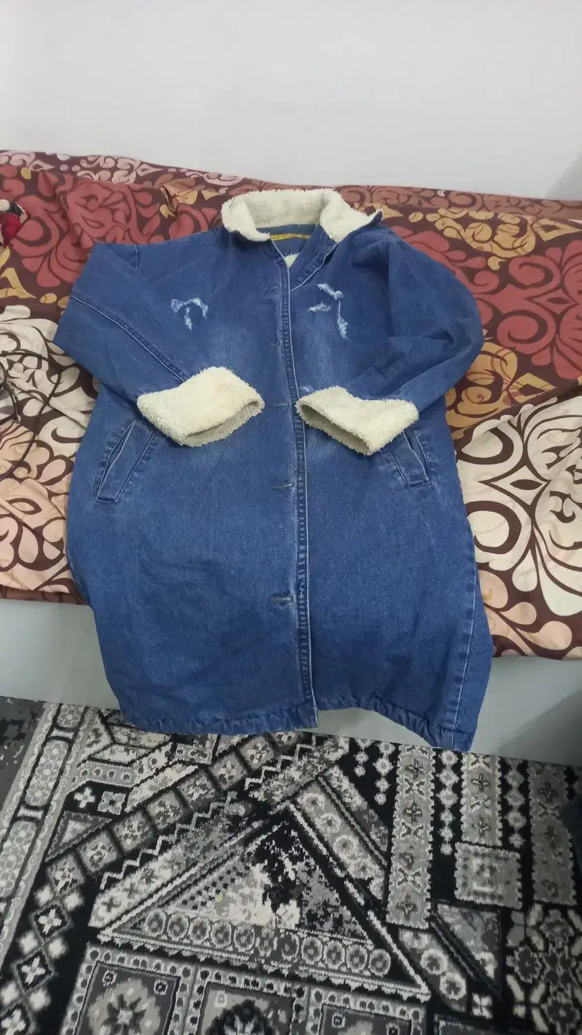 مانتو لی داخل خز دار در حد نو|لباس|اصفهان, شهرک امام خمینی|دیوار