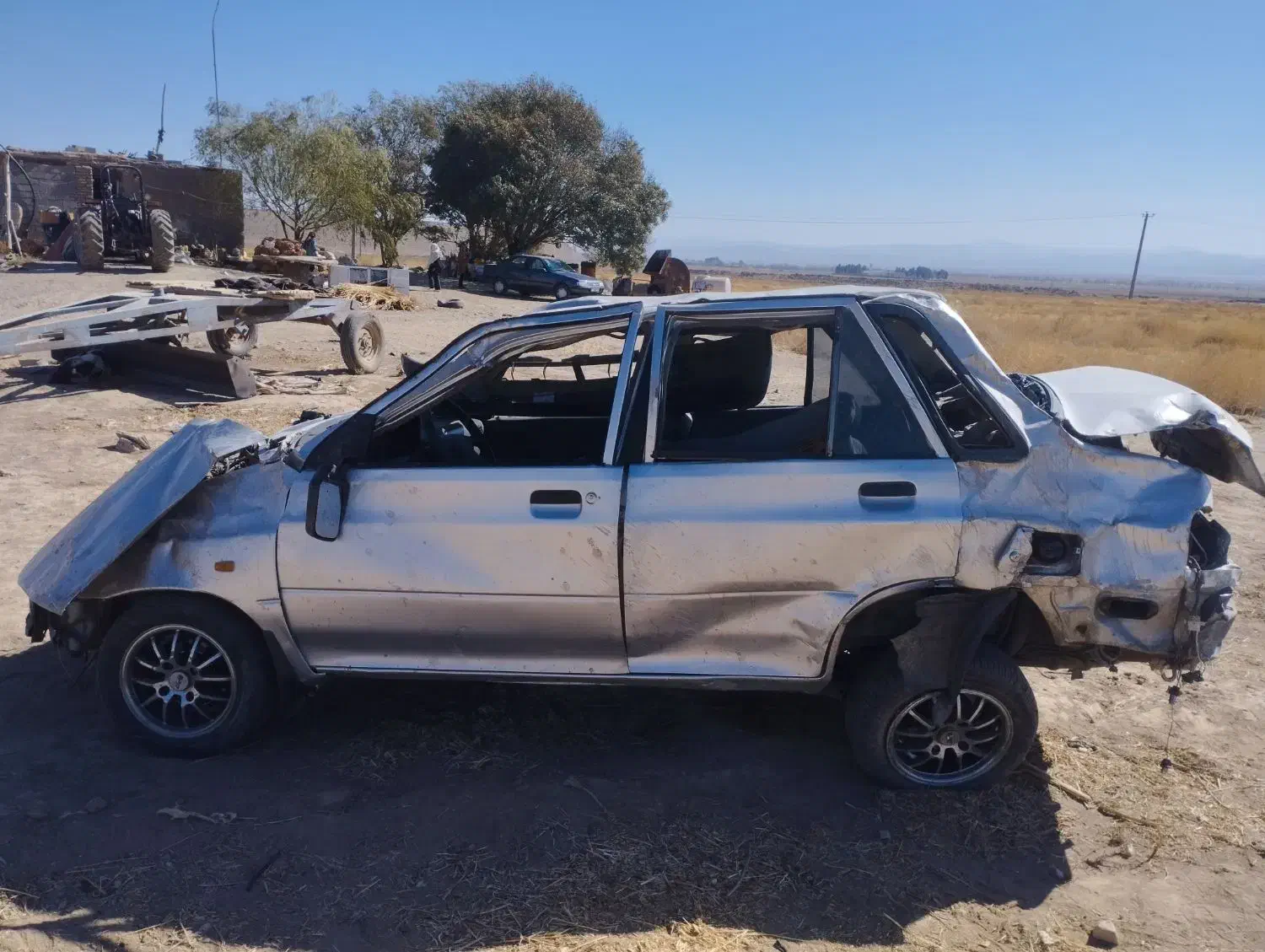 پراید 86 چپی دوگانه رینگ اسپرت|خودرو سواری و وانت|مشهد, توس (بلوار توس)|دیوار