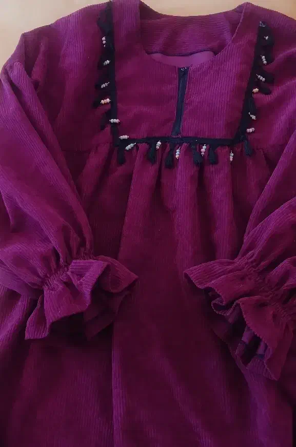 پیراهن کبریتی بلند|لباس|کوهدشت, |دیوار