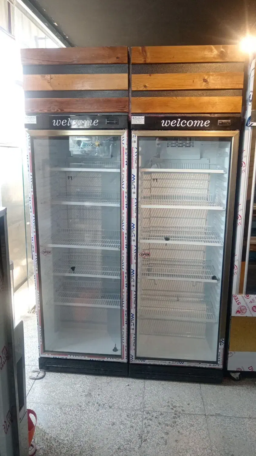 یخچال ایستاده فریزر صندقی تک درب 3درب فروشگاهی|فروشگاه و مغازه|شیراز, شهرک صنعتی شیراز|دیوار