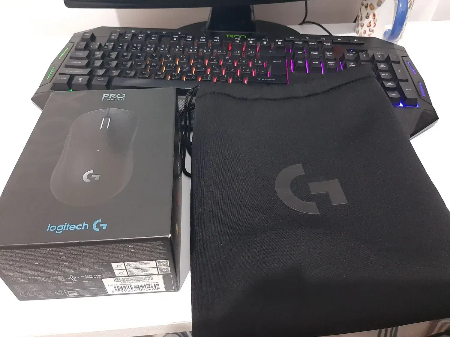 موس و کیبورد  Logitech Pro Gaming Rendering|قطعات و لوازم جانبی رایانه|رشت, دیلمان|دیوار