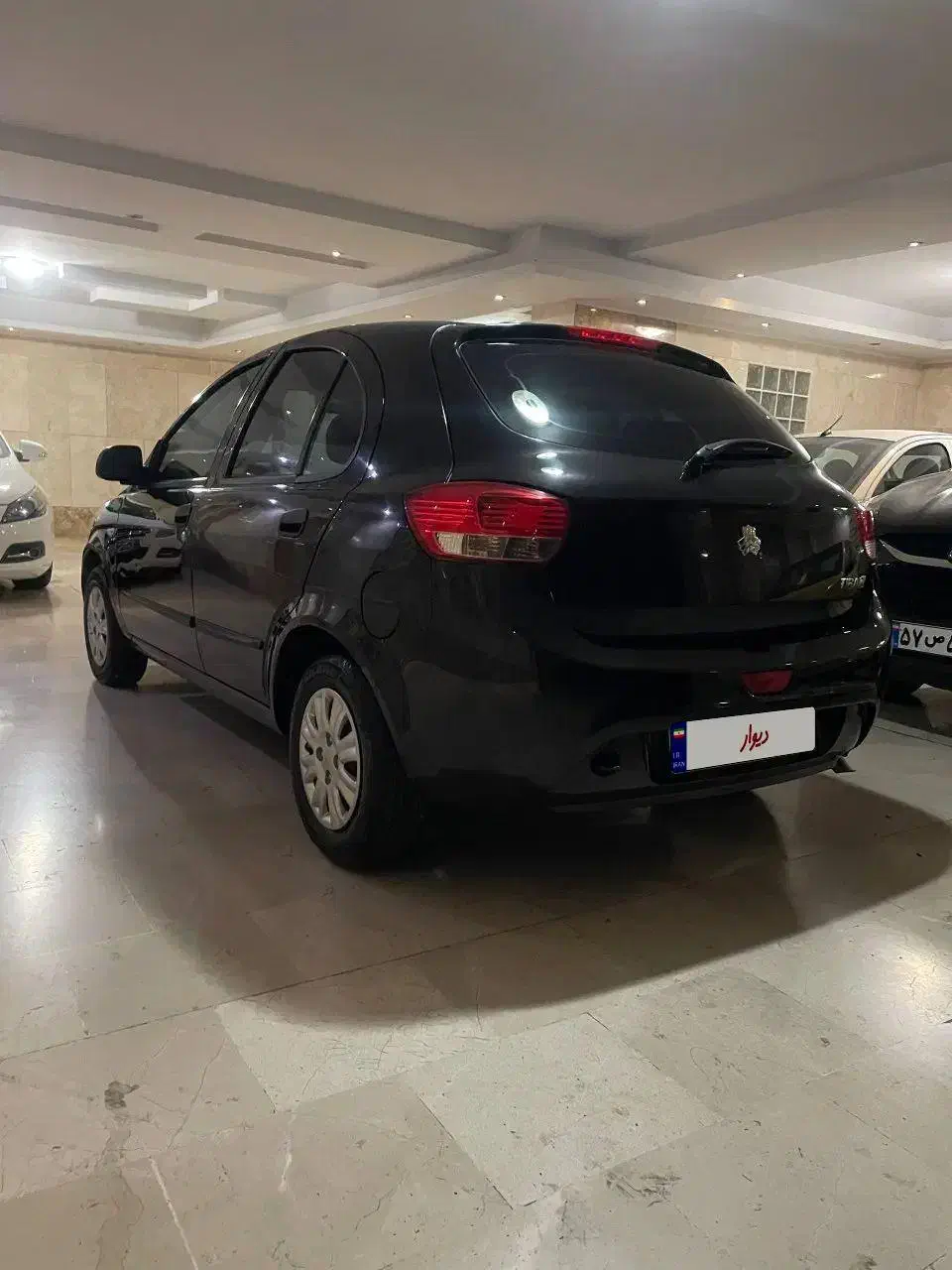 تیبا 2 مشکی|خودرو سواری و وانت|نیر (اردبیل), |دیوار