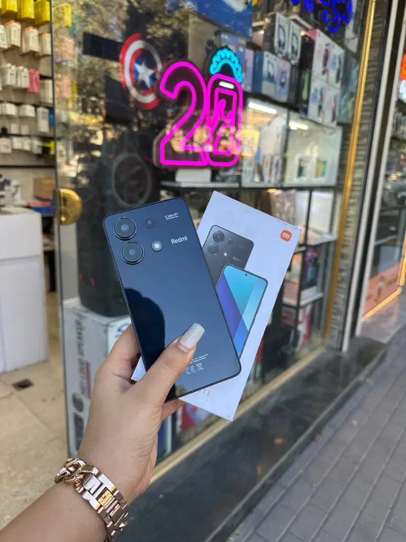 شیاومی note 13 حافظه256گیگ رم8 فروشگاه با مهلت تست|موبایل|تبریز, |دیوار