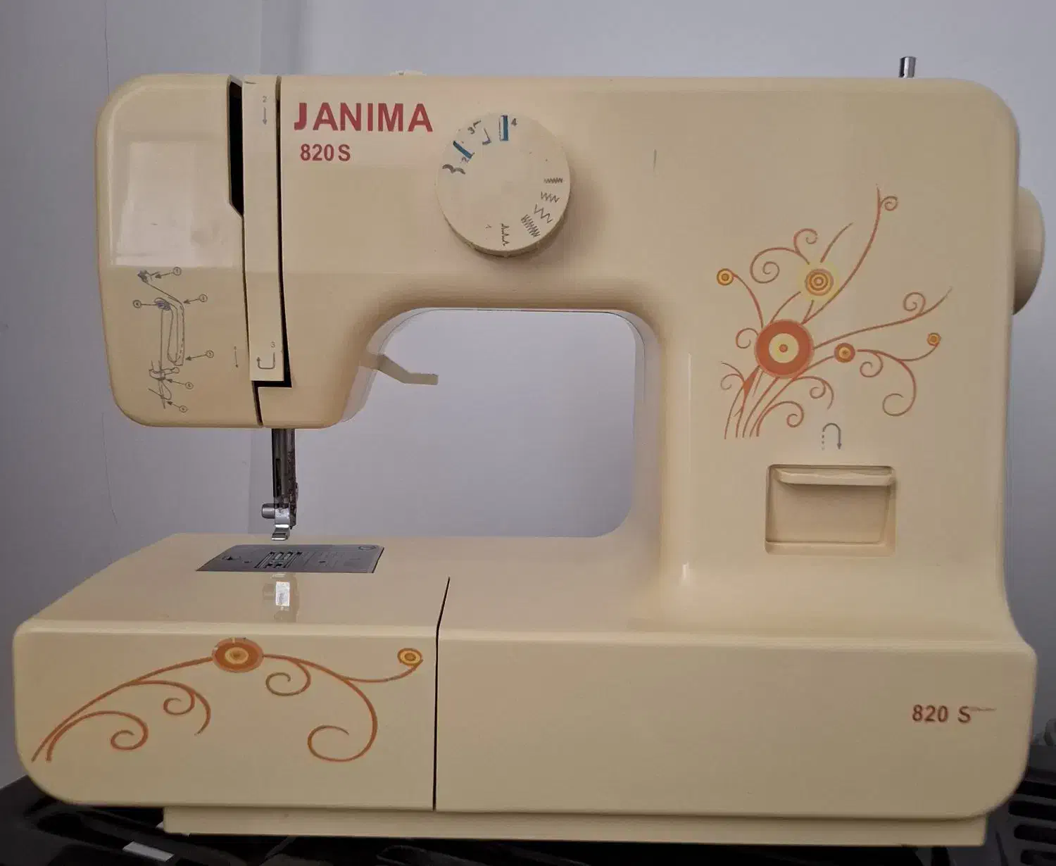 چرخ خیاطی ژانیما مدل820s|چرخ خیاطی و ریسندگی|چناران, |دیوار