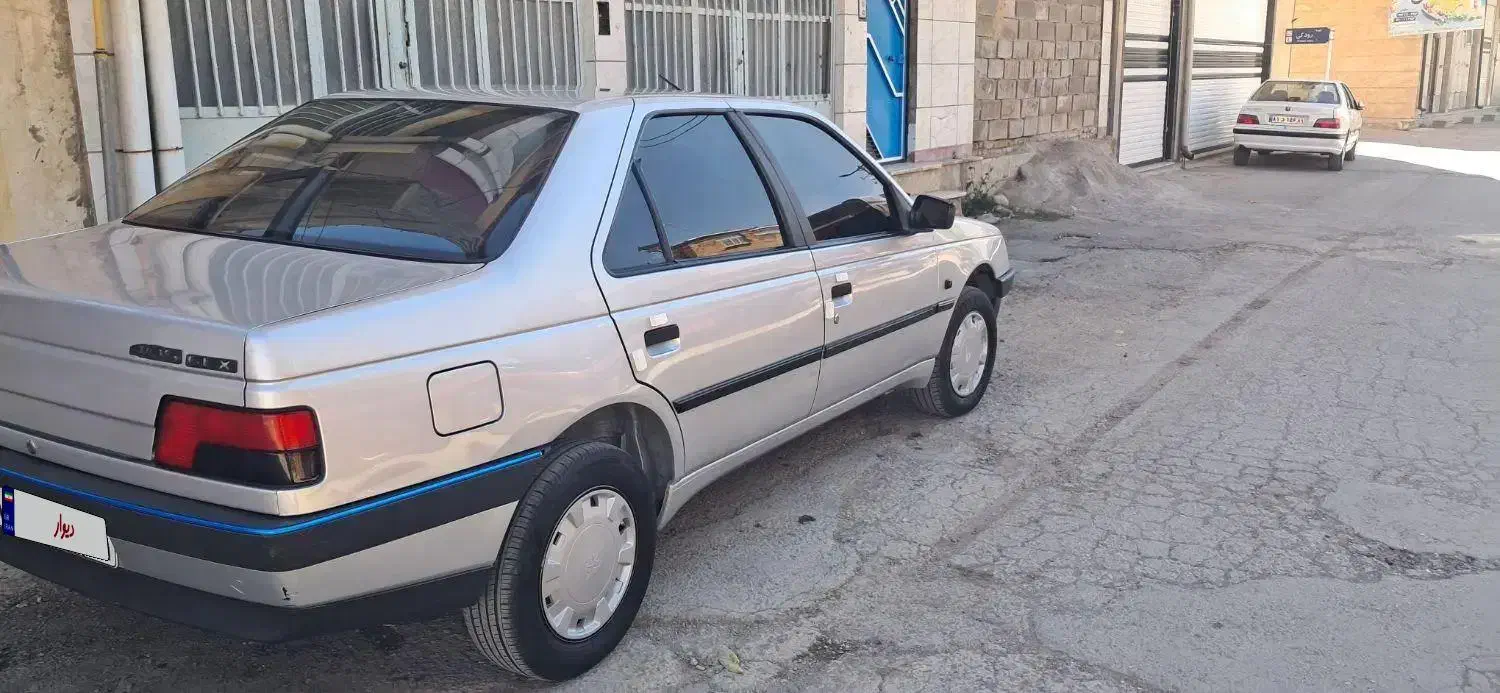 پژو۴۰۵ مدل ۹۷ دوگانه فابریک بدون رنگ|خودرو سواری و وانت|فارسان, |دیوار