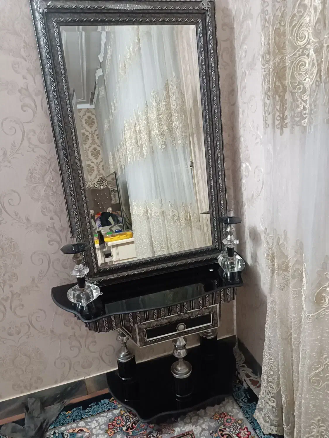 آینه شمعدون|آینه|الوند, |دیوار