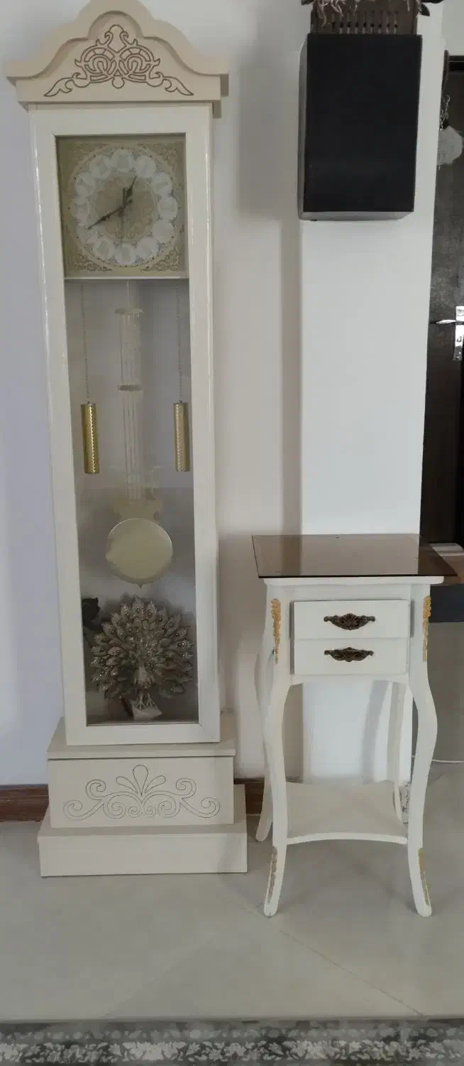 میز تلفن وساعت ایستاده|ساعت دیواری و تزئینی|ساوه, |دیوار