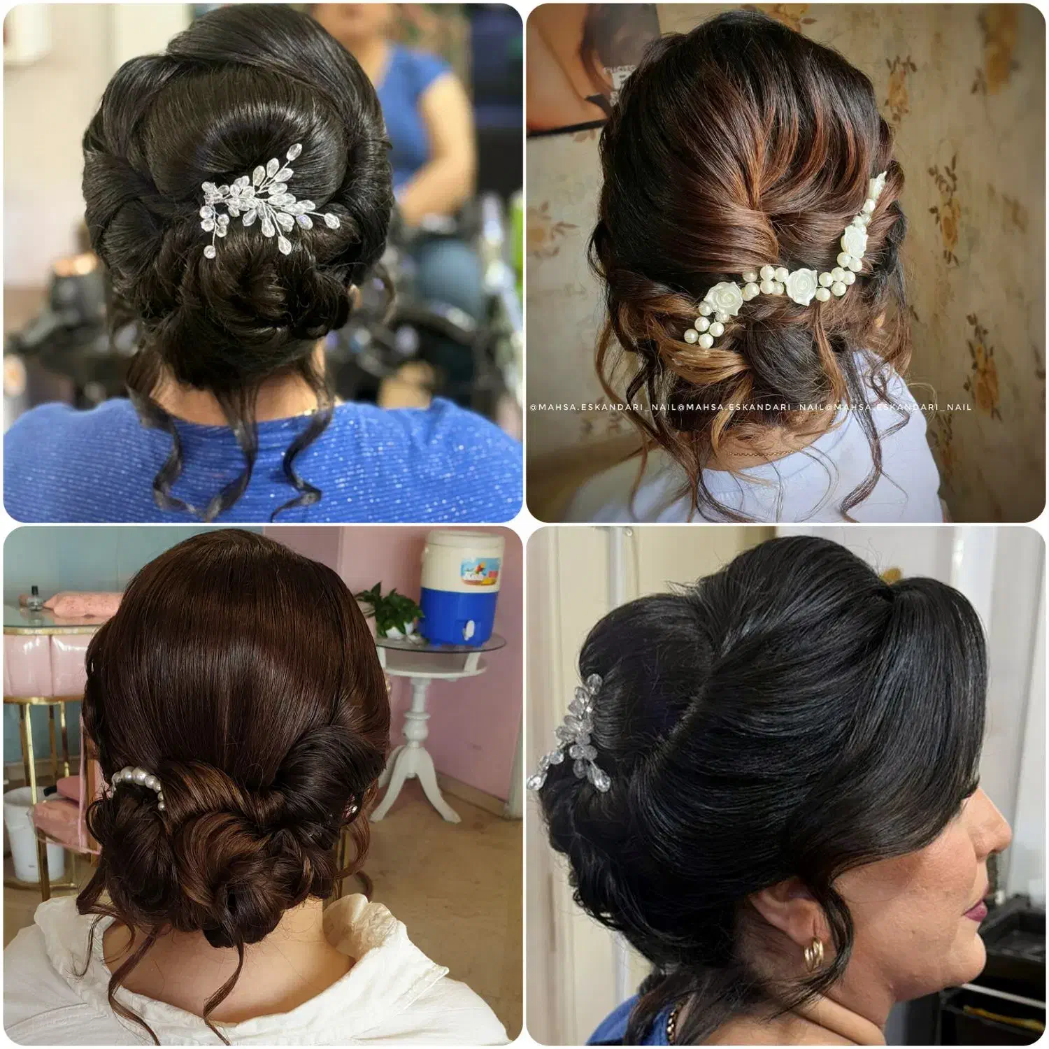 خدمات و آموزش بافت/شینیون/براشینگ/کرلی|خدمات آرایشگری و زیبایی|تهران, جیحون|دیوار