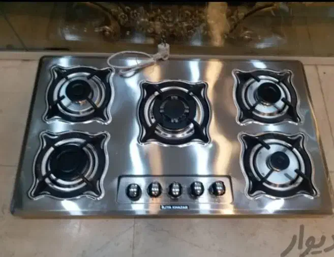 گاز صفحه ای استیل|اجاق گاز و لوازم برقی پختوپز|تایباد, |دیوار