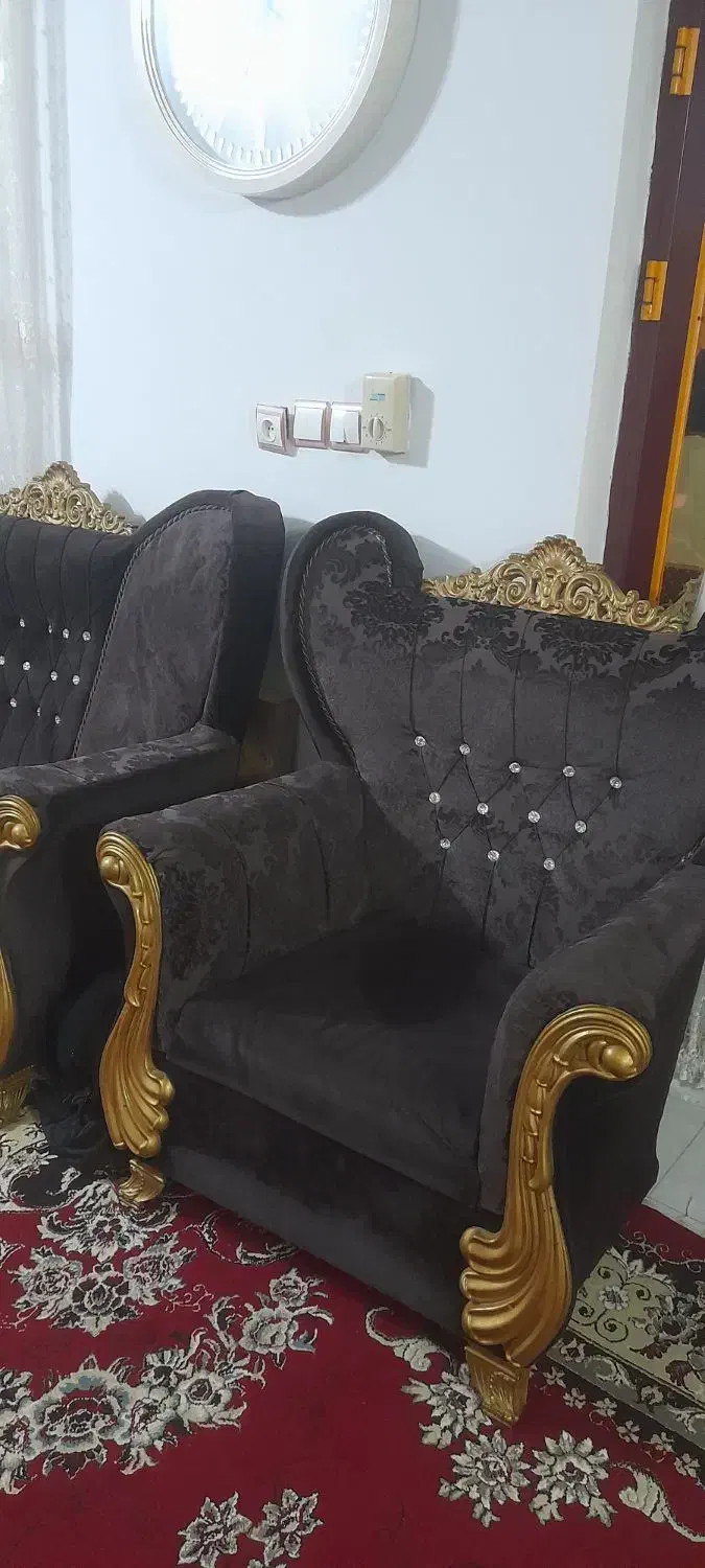 مبل ۹ نفره|مبلمان خانگی و میز عسلی|فومن, |دیوار