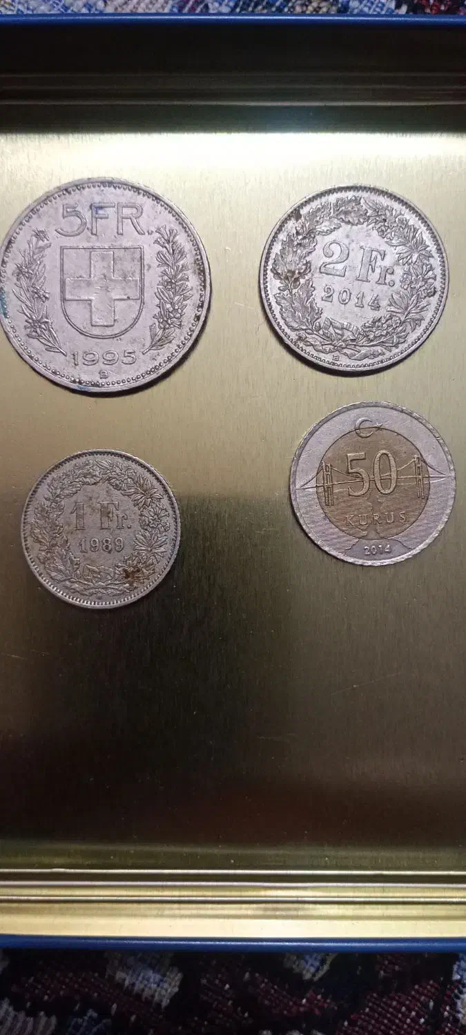سکه سوییسی|کلکسیون سکه، تمبر، اسکناس|تهران, شهرک یاس|دیوار