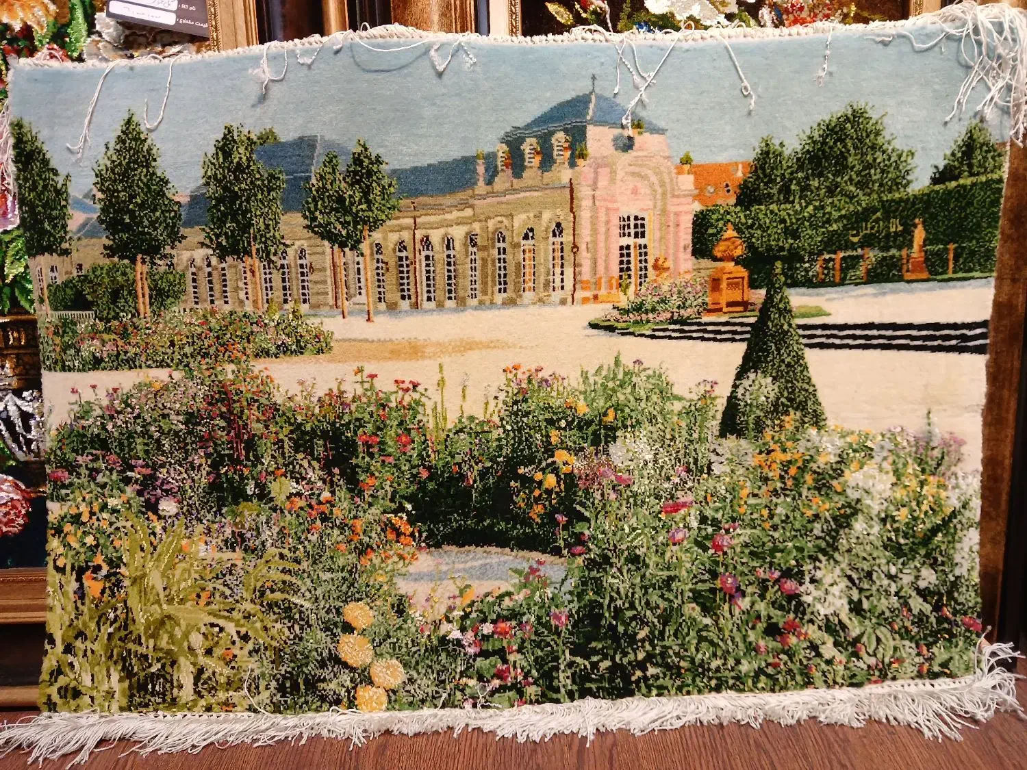 تابلو فرش دستبافت تبریز|تابلو فرش|تهران, علم و صنعت|دیوار