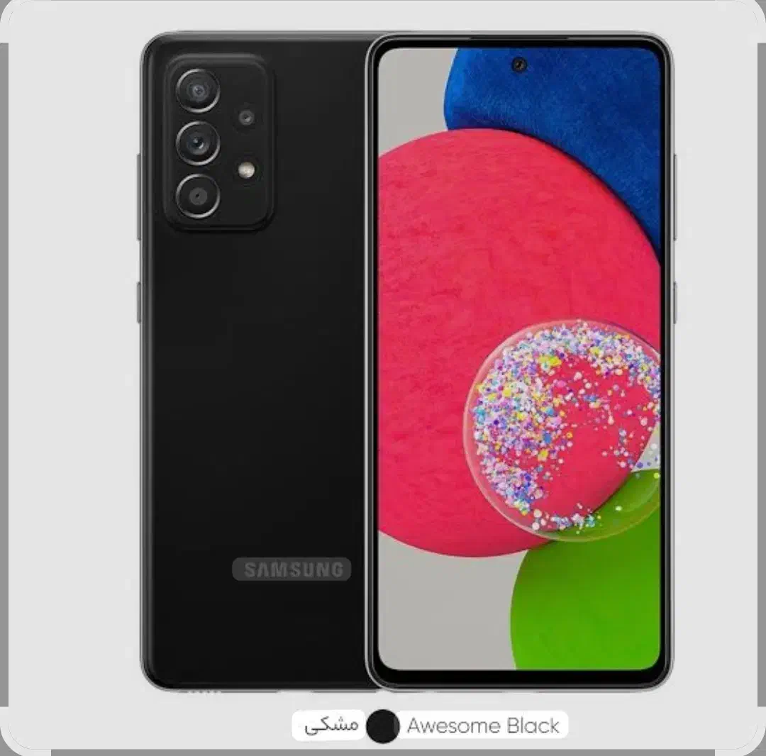 گوشی a52s حافظه۲۵۶ رام ۸ گیگ رنگ مشکی|موبایل|تهران, هفت چنار|دیوار