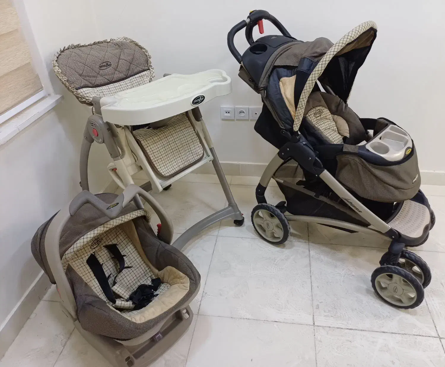 ست سیسمونی قیمت عالی|کالسکه و لوازم جانبی|تهران, حسن‌آباد|دیوار