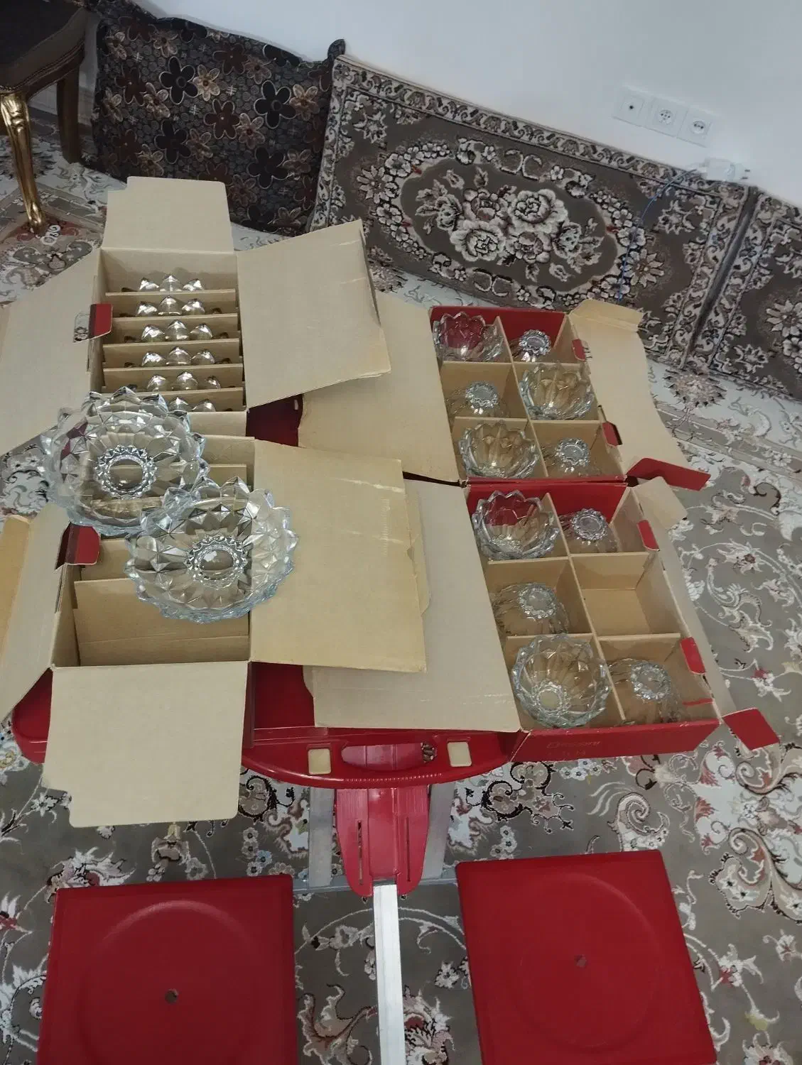 ظروف شیشه ای|ظروف سرو و پذیرایی|قوچان, |دیوار